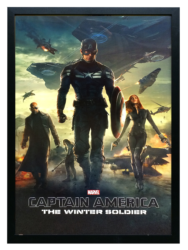Captain America The Winter Soldier Movie Poster 24 x 36 Inches Full Sized Print 