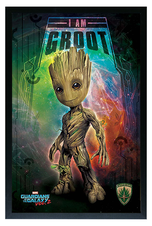 Guardians of the Galaxy Mini Poster 40cm x 50cm new and sealed Groot 