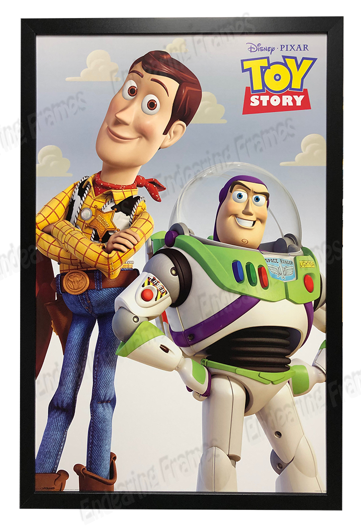 Toy Story - Movie Poster store / Print (Buzz Lightyear & Woody) (Size: 24